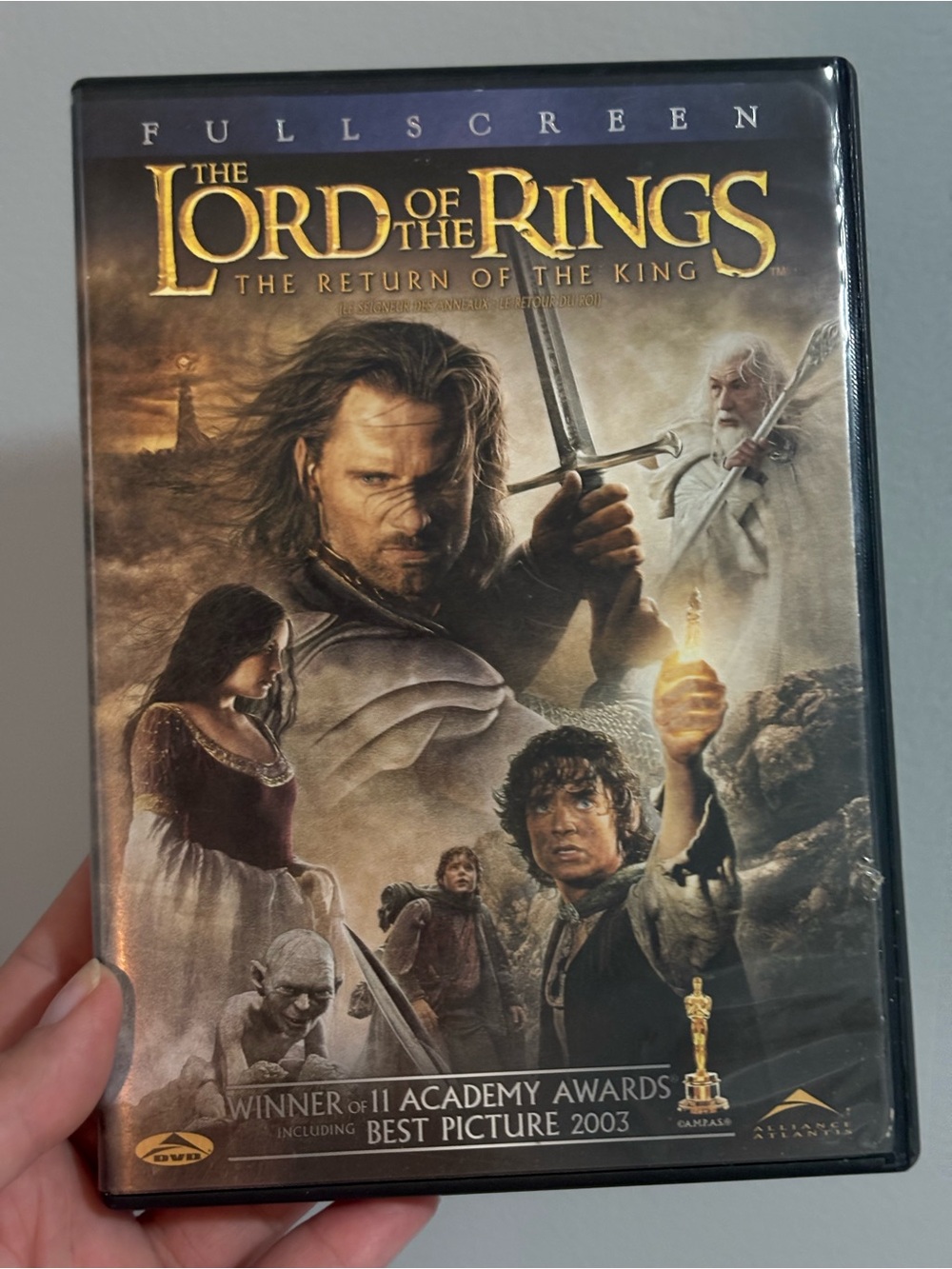 The Lord of the Rings: The Return of the King (Fullscreen) - Black DVD Case